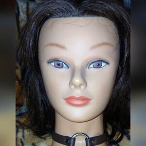 Vegan leather (faux) choker